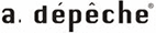 アデペシュ（a_depeche）ロゴ
