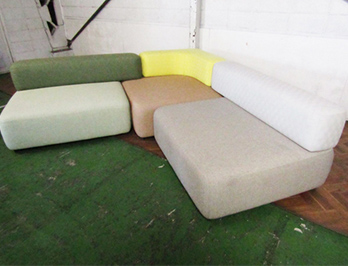 アルファベット（ALPHABET）コーナーソファ