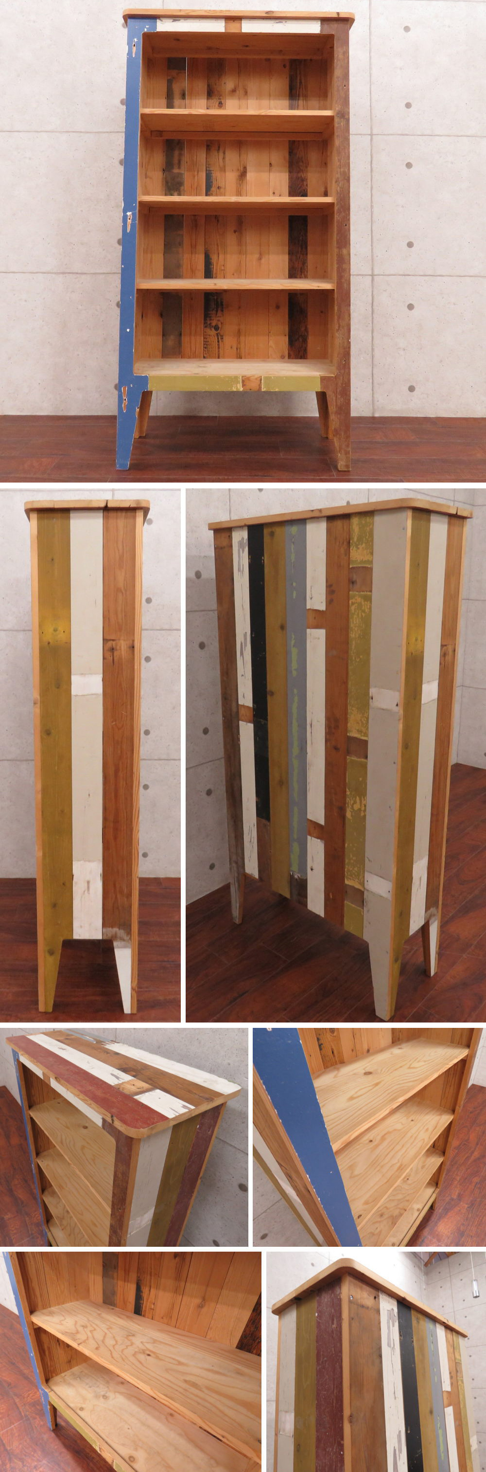 スクラップウッド ブックシェルフ(SCRAPWOOD BOOK SHELF)